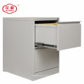 Personnaliser la poudre enduit 2 tiroir armoire de stockage en acier